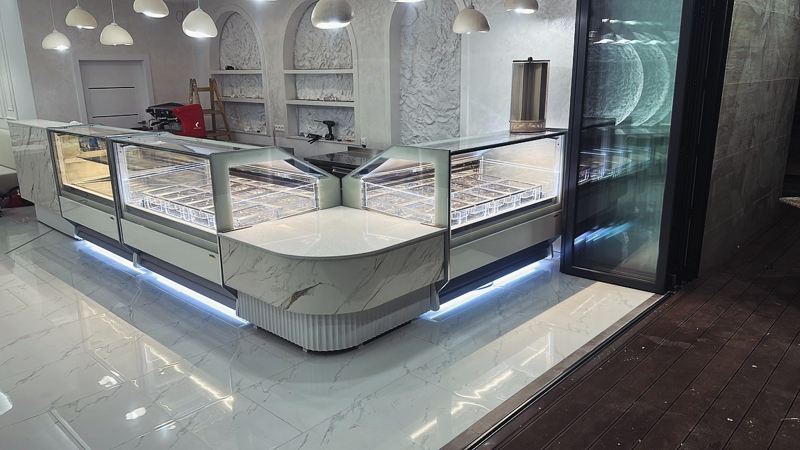 Showcase installation in Holic, Slovakia