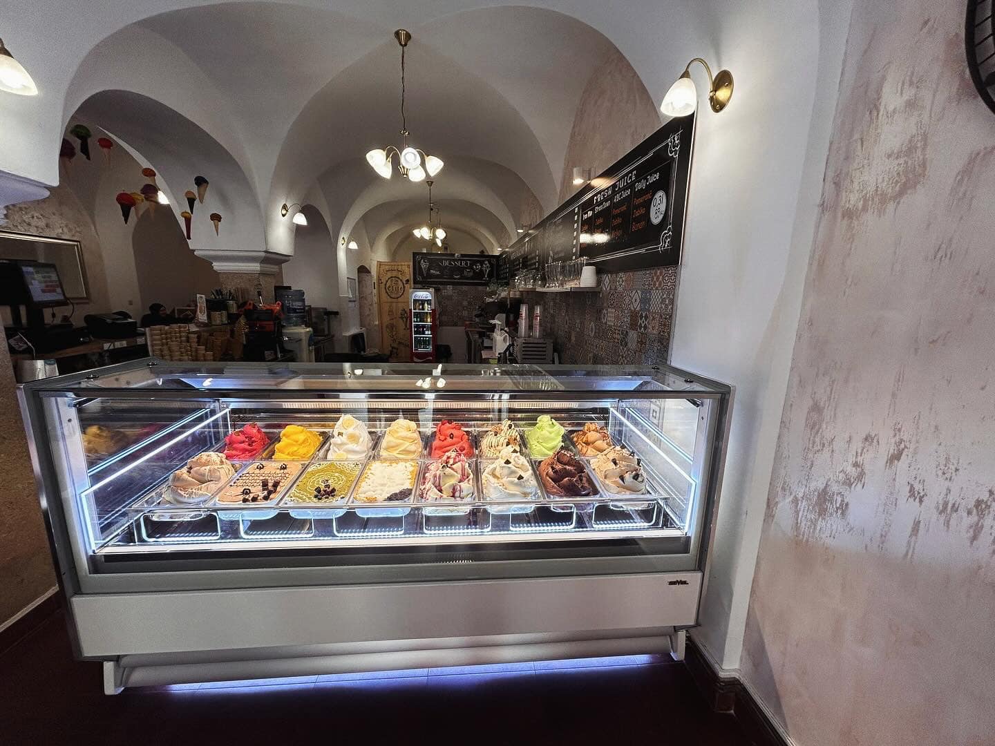 Showcase installation in Jindrichuv Hradec, Czech Republic