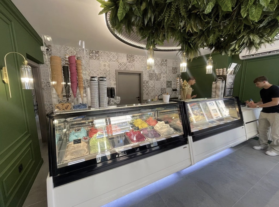 Showcase installation in Trebisov, Slovakia